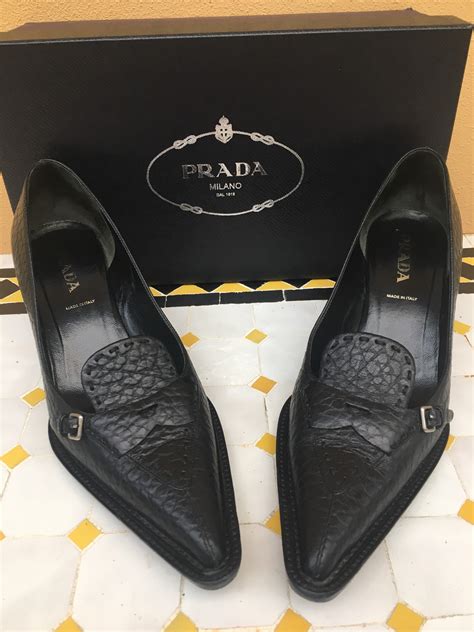 scarpe prada alte mimetiche|Prada Scarpe vintage .